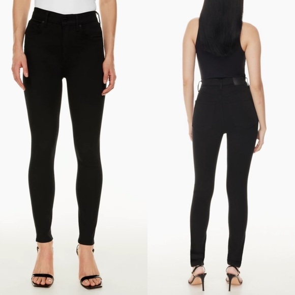 ARITZIA Denim Forum Sz 25 The Lola High Rise Skinny 30l - Picture 1 of 7